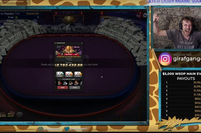 GG扑克比赛新闻_GGPoker WSOP 吉尼斯世界纪录线上扑克锦标赛最大奖励池
