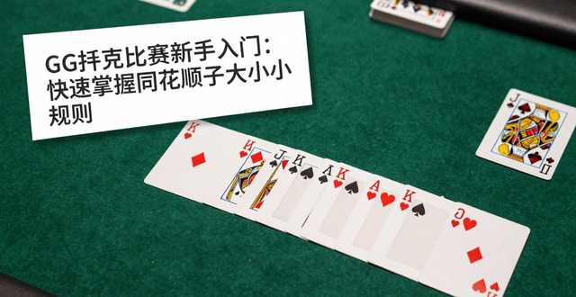 扑克游戏大全规则_扑克牌比赛视频_GG扑克比赛规则