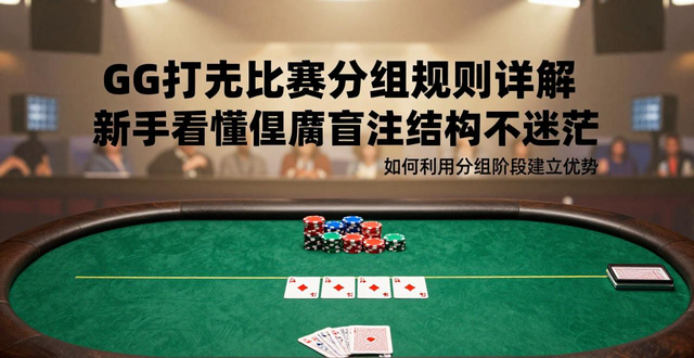 GG扑克比赛分组_扑克分组法_扑克牌比赛