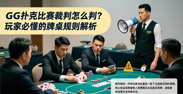 裁判罚牌规则_GG扑克比赛裁判_国际扑克裁判证怎么考