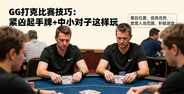 GG扑克比赛技巧_GG扑克比赛技巧_GG扑克比赛技巧
