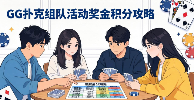 GG扑克组队活动_扑克牌团队协作互动小游戏_扑克团队小游戏