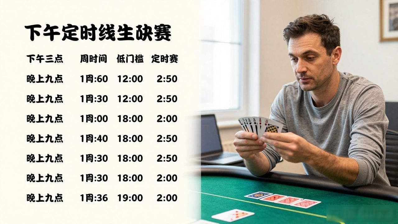 扑克赛事日程安排_GG扑克比赛时间_扑克大赛的规则