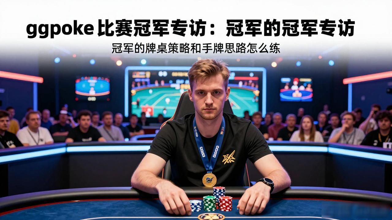 ggpoker比赛冠军专访：冠军的牌桌策略和手牌思路怎么练